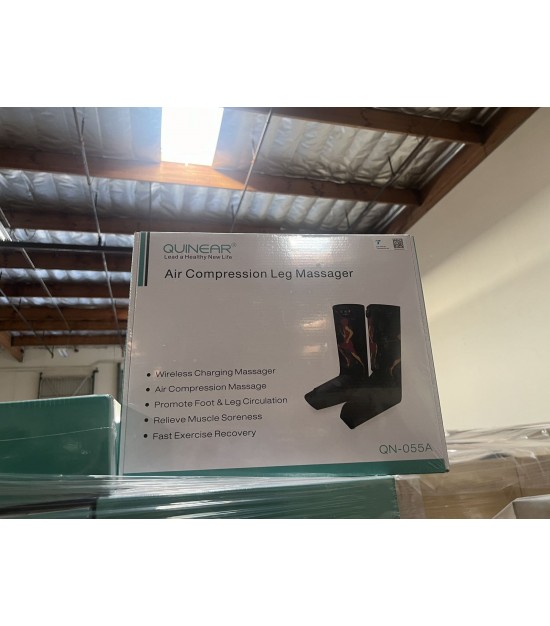 QUINEAR Cordless Foot and Calf Massager with Air Compression. 200 Units. EXW Los Angeles 